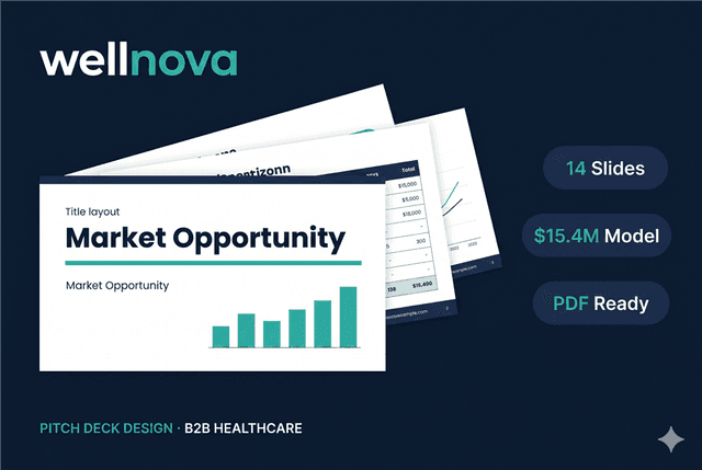 Wellness commerce sales deck