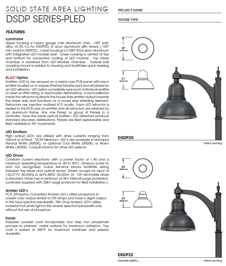 Saratoga public lighting proposal